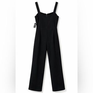Express Classic Black Sleeveless Jumpsuit